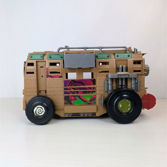 TMNT Figure Lot – Vintage April, Traag, Samurai Leo + 2012 Shellraiser Van - Picture 2 of 16